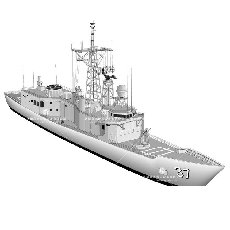 石家庄充气侦查船模型